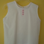 Cotton sleeveless top
